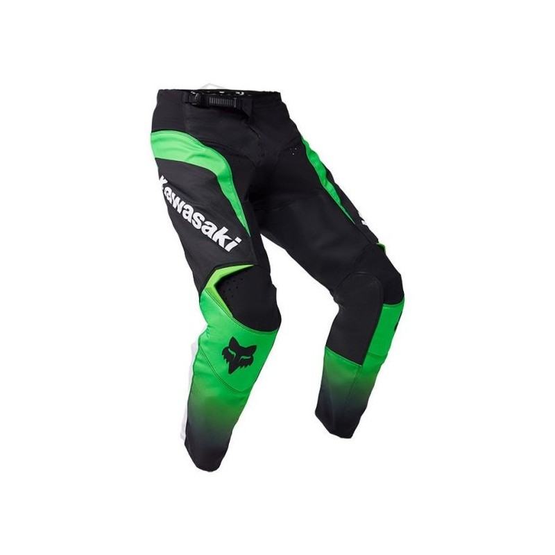 PANTALON FOX 180 KAWASAKI VERT FLUO