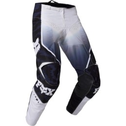 PANTALON FOX 180 NUKLR JERSEY NOIR ET BLEU