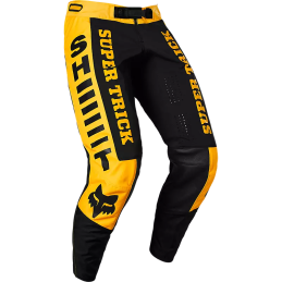 PANTALON FOX 360 SUPR TRIK NOIR JAUNE