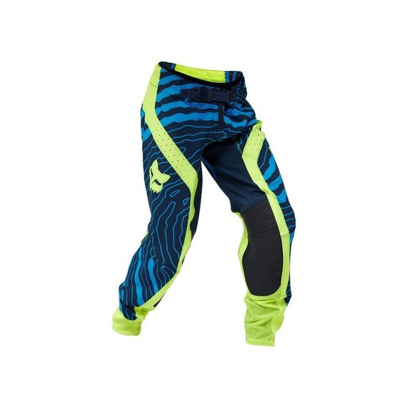 PANTALON FOX FLEXAIR IMPRESSION ENFANT JAUNE FLUO