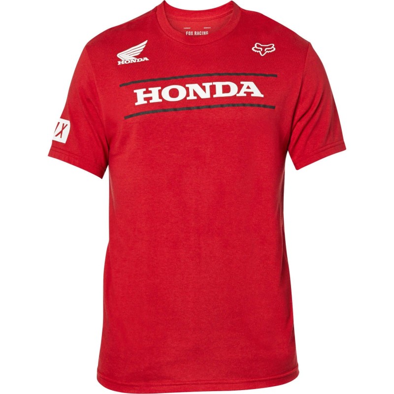 TEE SHIRT FOX HONDA SS ENFANT ROUGE