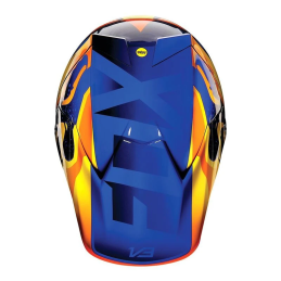 CASQUE FOX V3 FLIGHT 2015 ORANGE