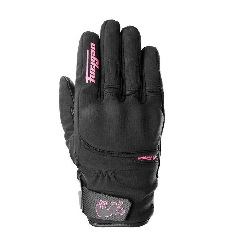 GANTS FURYGAN JET D30 FEMME NOIR - ROSE