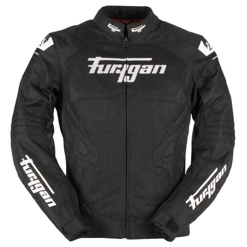 VESTE FURYGAN ATOM VENTED EVO NOIR - BLANC