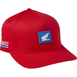 CASQUETTE FOX HONDA ROUGE