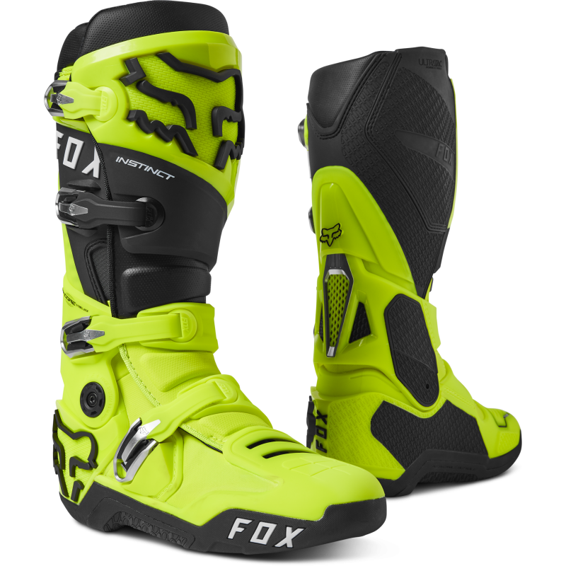 BOTTES FOX INSTINCT 2.0 JAUNE FLUO