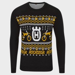 PULL DE NOEL HUSQVARNA ROCKSTAR RS HQV WINTER SWEATER