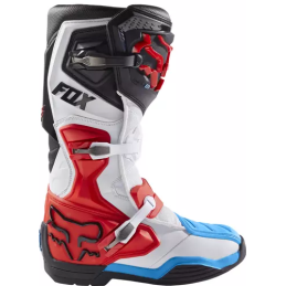 BOTTES FOX COMP 8 ROUGE-RS ROUGE BLANC BLEU