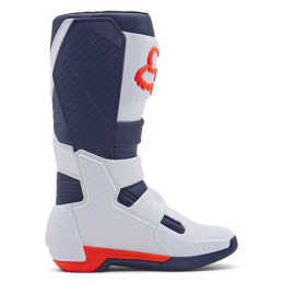 BOTTES FOX COMP BLANC BLEU MARINE