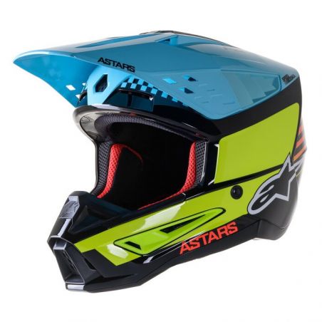 CASQUE ALPINESTARS SPEED BK YEF LTB