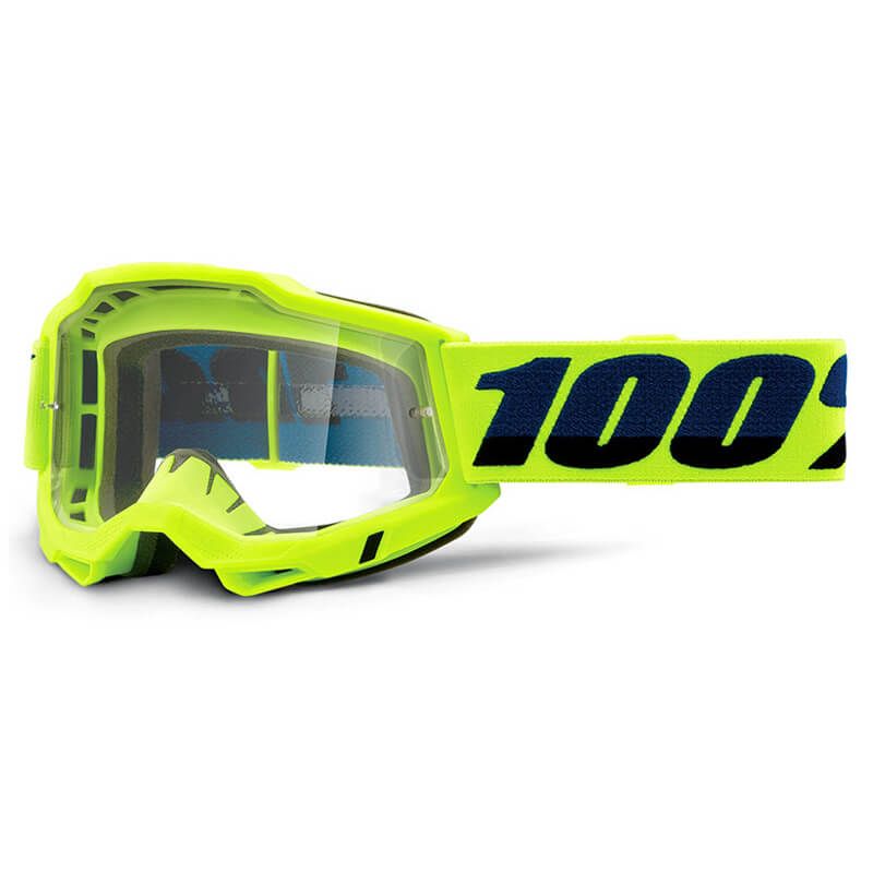 MASQUE ACCURI 2 JAUNE FLUO - ECRAN CLAIR