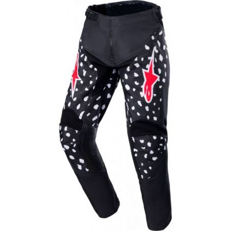 PANTALON ALPINESTARS SUPERTECH NORTH BLACK NEON RED