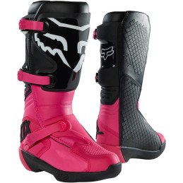 BOTTES FOX COMP BUCKLE FEMME ROSE NOIR