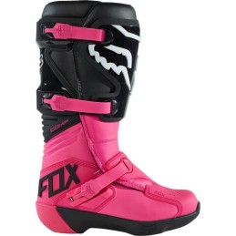 BOTTES FOX COMP BUCKLE FEMME ROSE NOIR