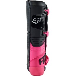 BOTTES FOX COMP BUCKLE FEMME ROSE NOIR