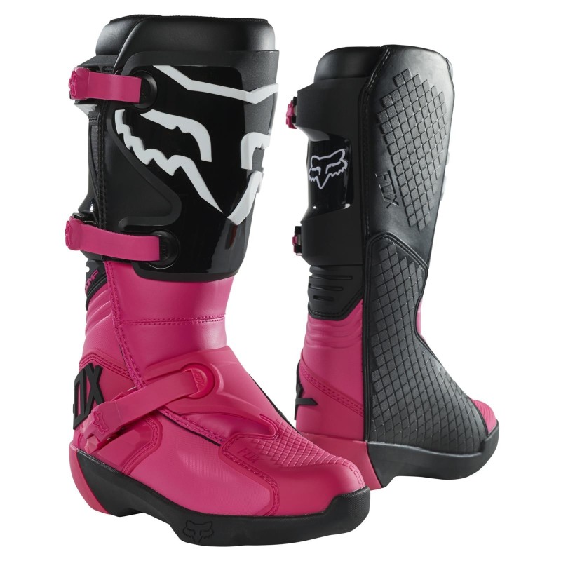 BOTTES FOX COMP FEMME NOIR ROSE