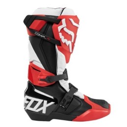 BOTTES FOX COMP R BLANC ET ROUGE