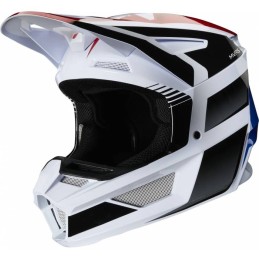 CASQUE FOX HAYL ECE ENFANT BLEU ROUGE