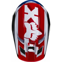 CASQUE FOX HAYL ECE ENFANT BLEU ROUGE