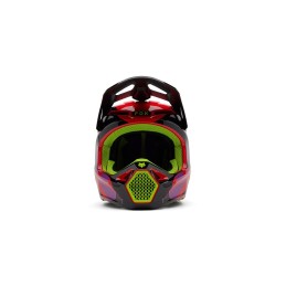 CASQUE FOX V1 EMOTION ROUGE FLUO