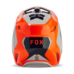 CASQUE FOX V1 NITRO ORANGE FLUO