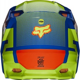 CASQUE FOX V1 OKTIV ECE ENFANT BLEU