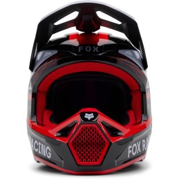 CASQUE FOX V1 RACE SPEC ENFANT ROUGE FLUO