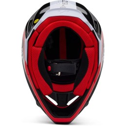 CASQUE FOX V1 RACE SPEC ENFANT ROUGE FLUO