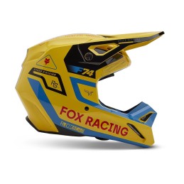 CASQUE FOX V1 RACE SPEC JAUNE