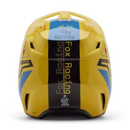 CASQUE FOX V1 RACE SPEC JAUNE