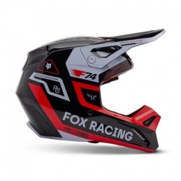 CASQUE FOX V1 RACE SPEC ROUGE FLUO