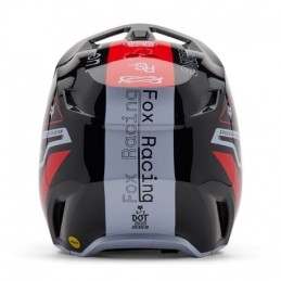 CASQUE FOX V1 RACE SPEC ROUGE FLUO