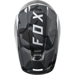 CASQUE FOX V2 BNKR BLK CAM TXS