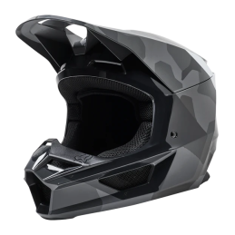 CASQUE FOX V2 BNKR BLK CAM TXS