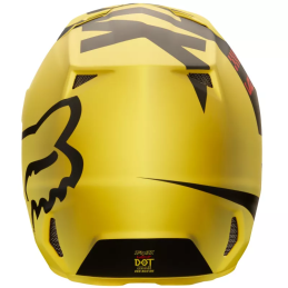 CASQUE FOX V2 MASTAR ECE JAUNE