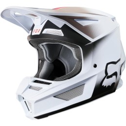 CASQUE FOX V2 VLAR ECE BLANC