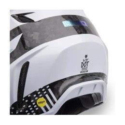 CASQUE FOX V3 RS 50 TH LE BLANC