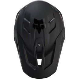 CASQUE FOX V3 SOLID NOIR MAT