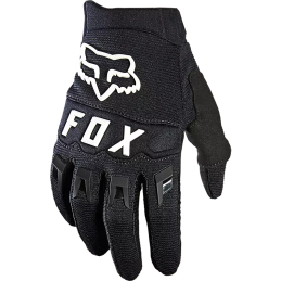 GANTS FOX DIRTPAW ENFANT NOIR BLANC