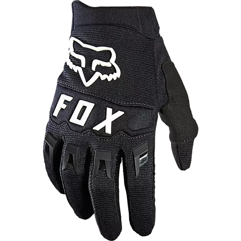 GANTS FOX DIRTPAW ENFANT NOIR BLANC