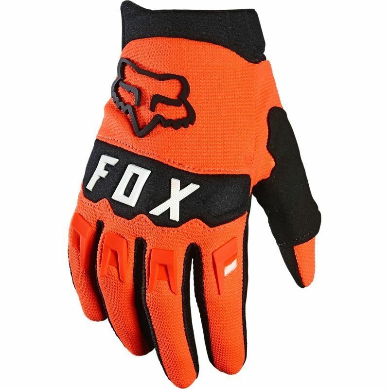 GANTS FOX DIRTPAW ENFANT ORANGE FLUO