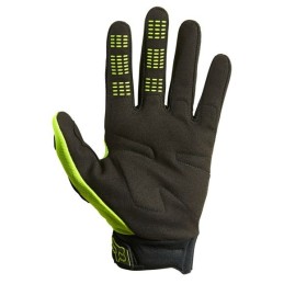 GANTS FOX DIRTPAW NOIR ET JAUNE