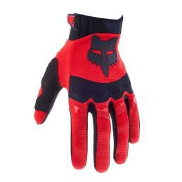 GANTS FOX DIRTPAW ROUGE FLUO