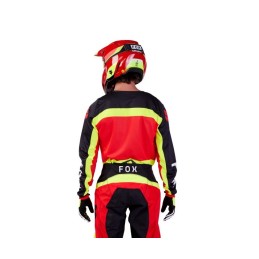 MAILLOT FOX 180 BALLAST NOIR ET ROUGE