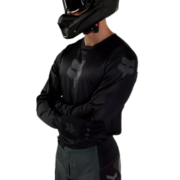 MAILLOT FOX 180 BLACKOUT NOIR