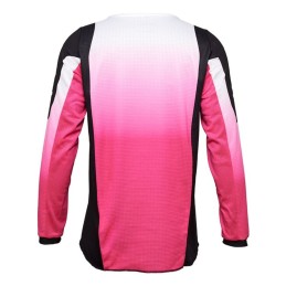 MAILLOT FOX 180 GIRLS LEAN NOIR ET ROSE