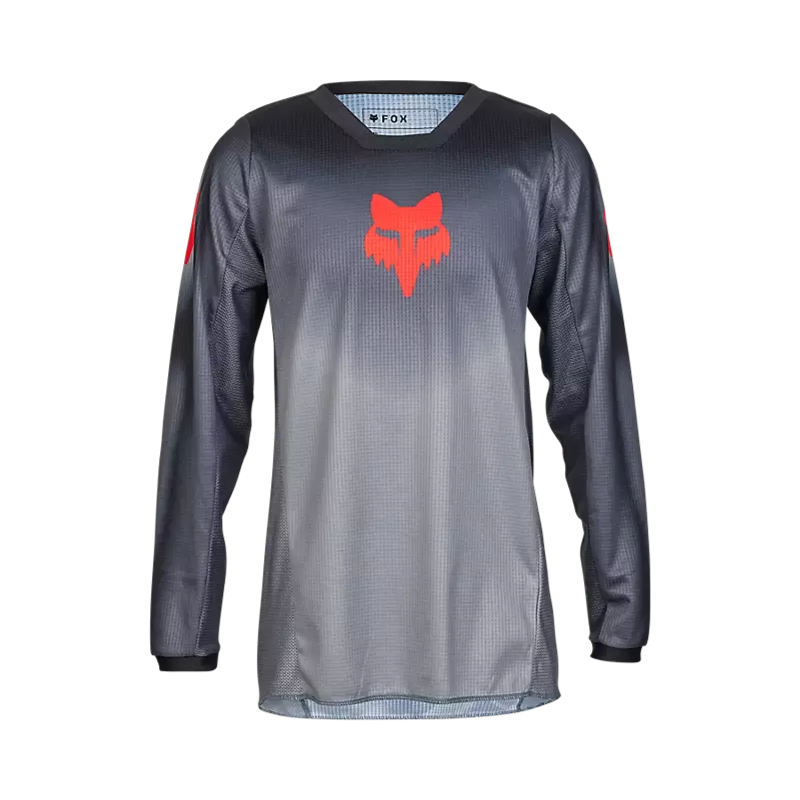 MAILLOT FOX 180 INTERFERE ENFANT GRIS ET ROUGE