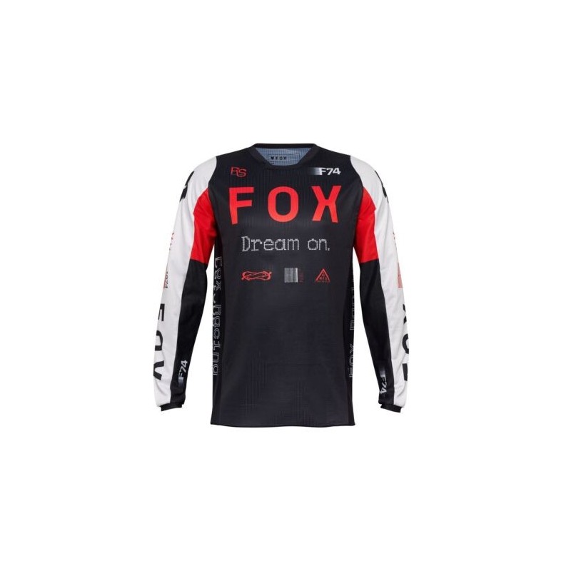 MAILLOT FOX 180 RACE SPEC ROUGE FLUO