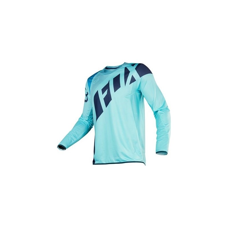 MAILLOT FOX FLEXAIR SECA BLEU CLAIR