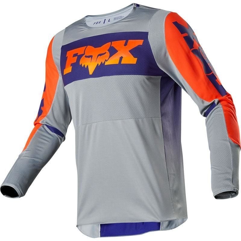 MAILLOT FOX 360 LINC JERSEY GRIS ORANGE